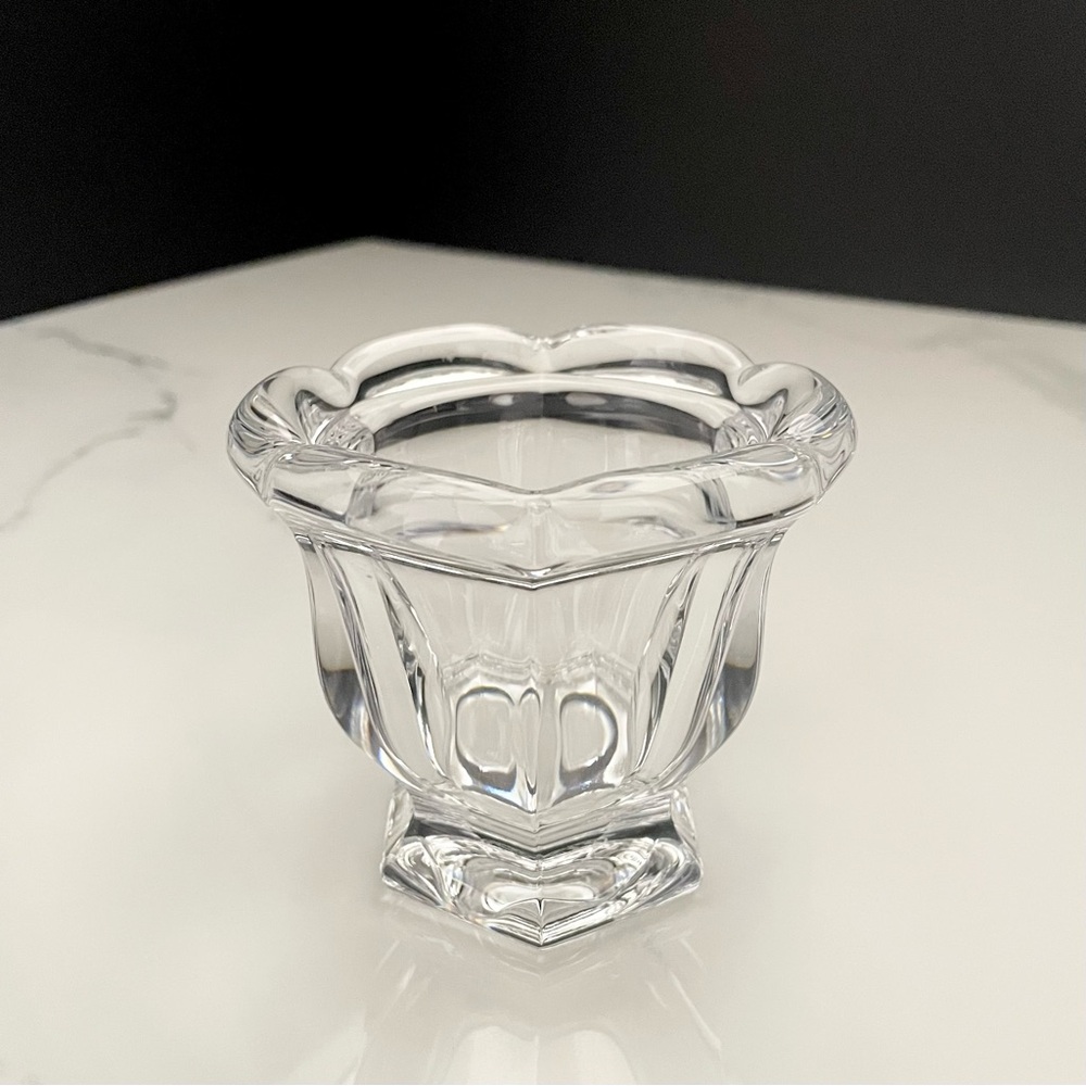 Harcourt Mustard Jar (no lid) by Baccarat